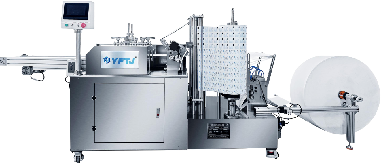YF-04000S 4 and 6 lane alcohol prep pad machine