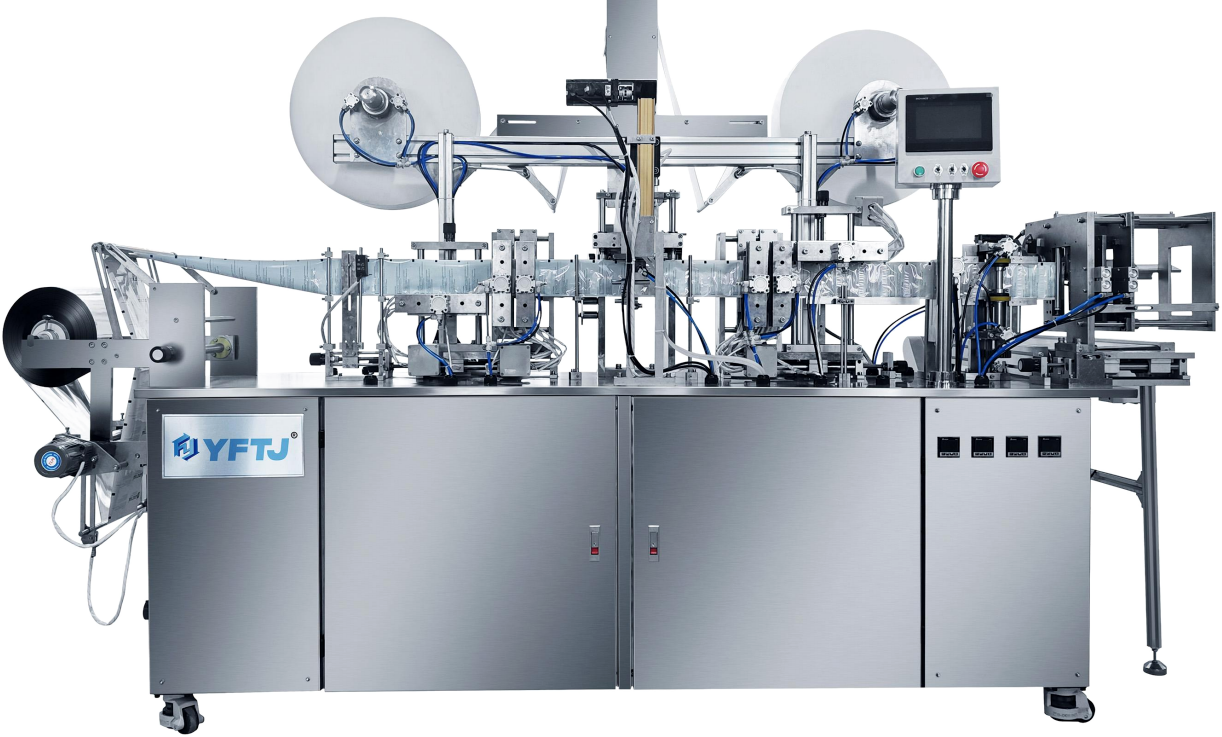 YF-04201S wet wipe and alcohol prep pad packaging machine